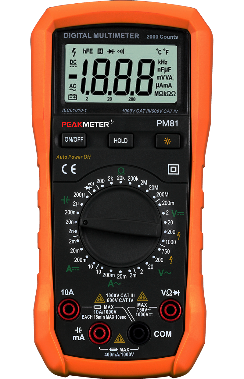 PEAKMETER PM81