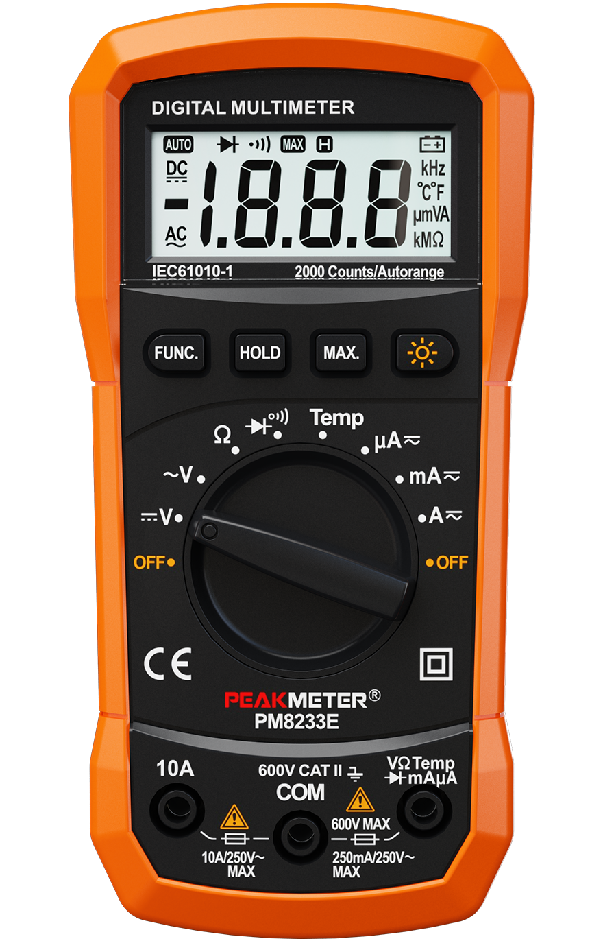 PEAKMETER PM8233E